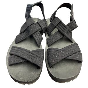 Dries Van Noten Leather Trimmed Webbing Sandals - UNISEX size 42